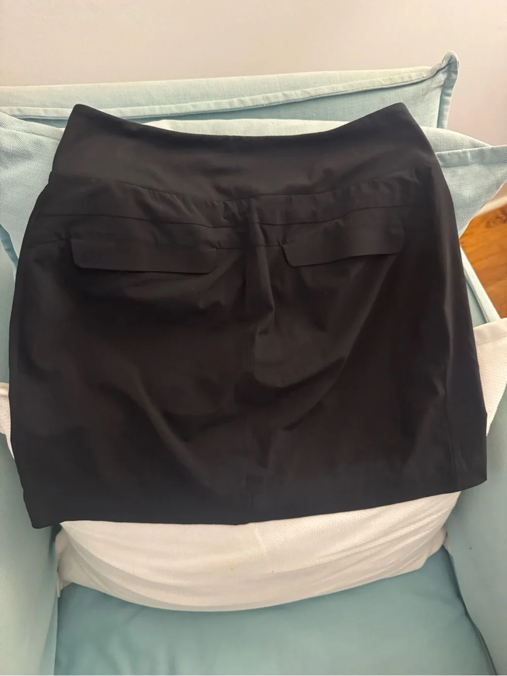 Athleta Black Skort with Smooth Waistband